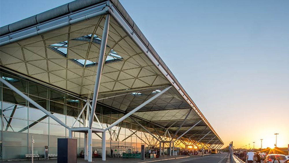 Stansted airport.