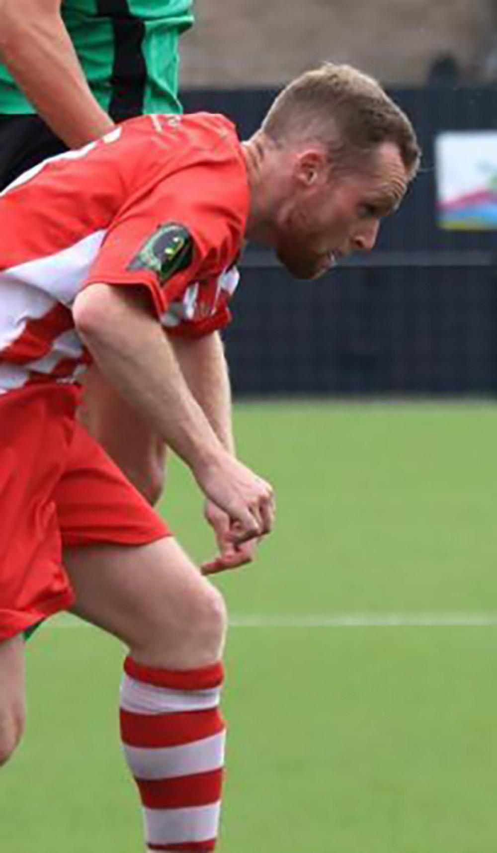 Tom Stephen headed an equaliser for Aveley. 