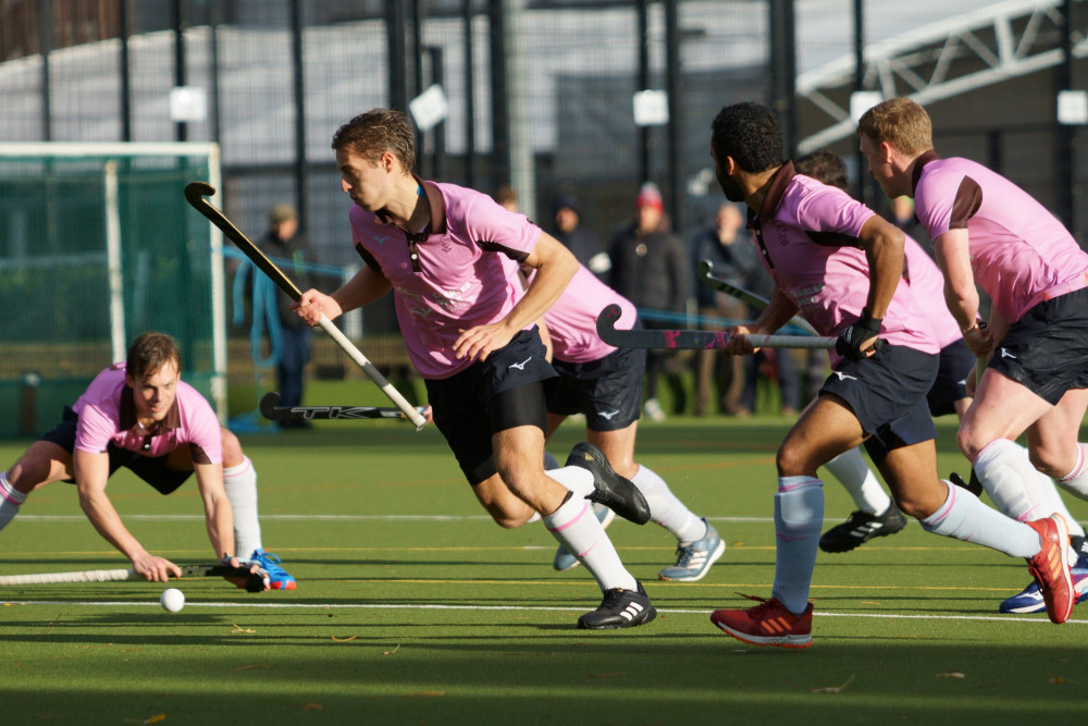 Teddington Men put four past Sevenoaks to seal back-to-back wins. Photo: Mark Shepherd.