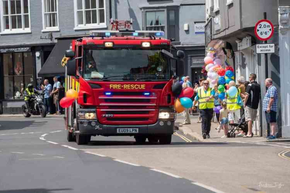 Maldon firefighters at the Maldon Carnival Maldon firefighters at the Maldon Carnival