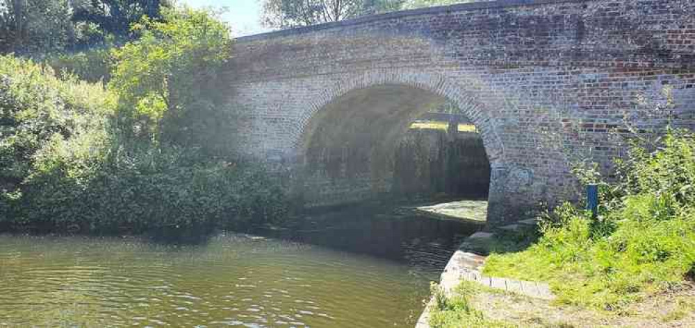 The bridge at Rickett's lock, Maldon The bridge at Rickett's lock, Maldon