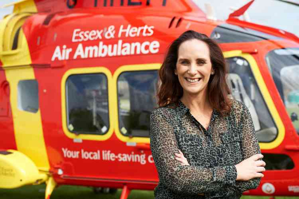 Essex and Herts Air Ambulance CEO Jane Gurney