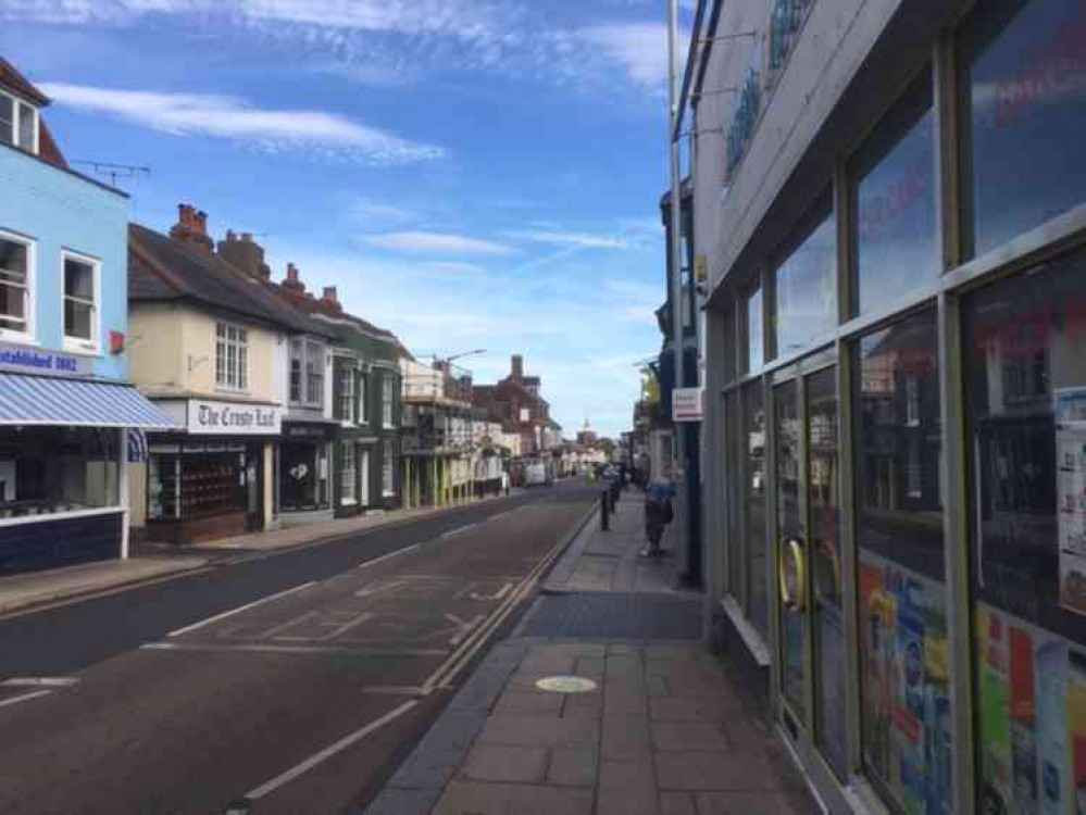 Maldon High Steet: businesses throughout the district have been urged to check their eligibilty for discretionary business grants and apply before the end of the month