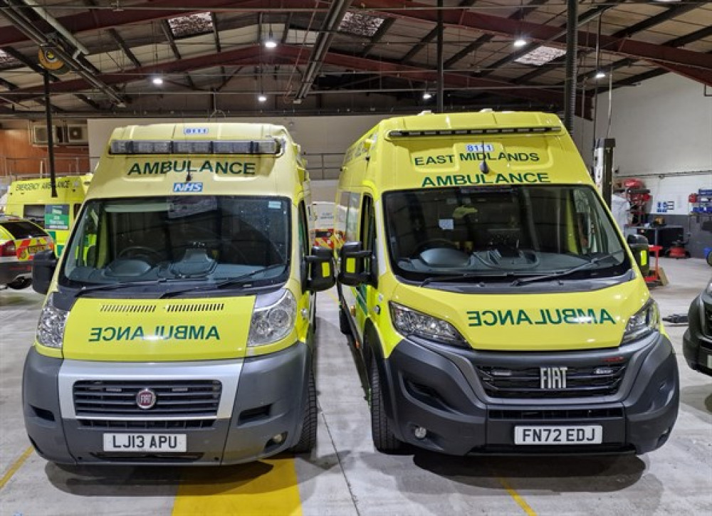 East Midlands Ambulance Service (EMAS) has been named as one of five NHS trusts across the UK which have been accredited as 'Veteran Aware' in time for Remembrance Day. Photo courtesy of EMAS.