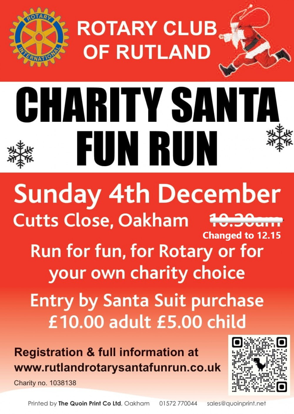 Charity Santa Fun Run