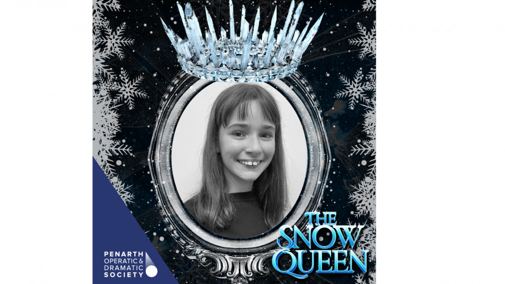 Katy Edwards plays Guinness the Robber Girl in this year's production of The Snow Queen