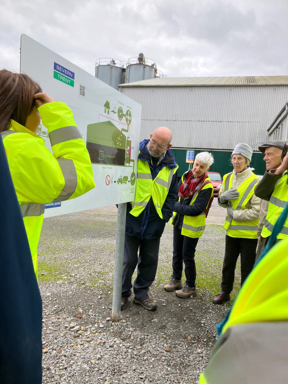 How an aerobic digester produces electricity