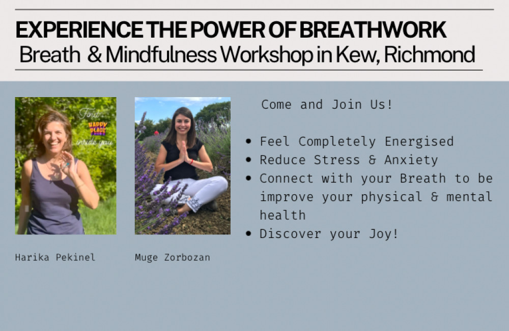 Experience The Power of Breath - Breathwork & Mindfulness Workshop Experience The Power of Breath - Breathwork & Mindfulness Workshop