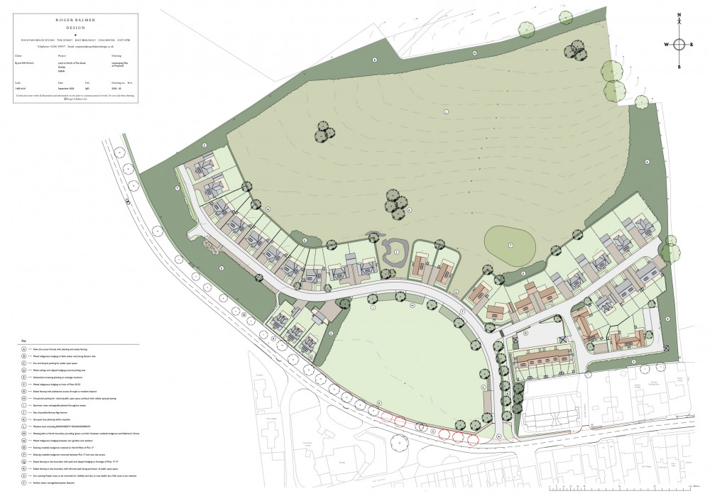 Outline plan for Chapel Field site, Shotley Outline plan for Chapel Field site, Shotley
