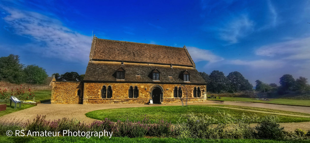 Oakham Castle Great Hall and grounds host many community events (image courtesy of Roxanne Stanton)