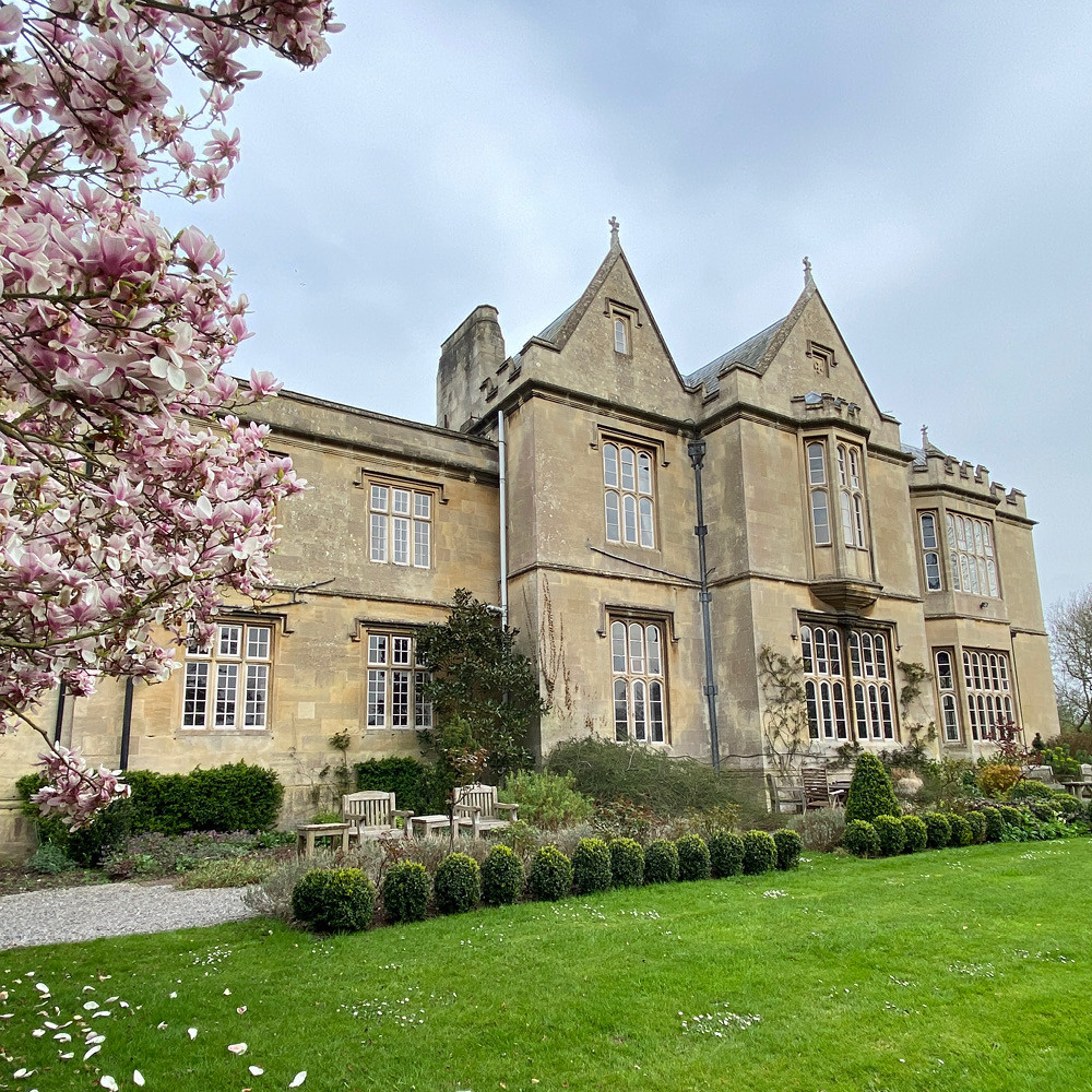 Abbey House in Glastonbury Abbey House in Glastonbury