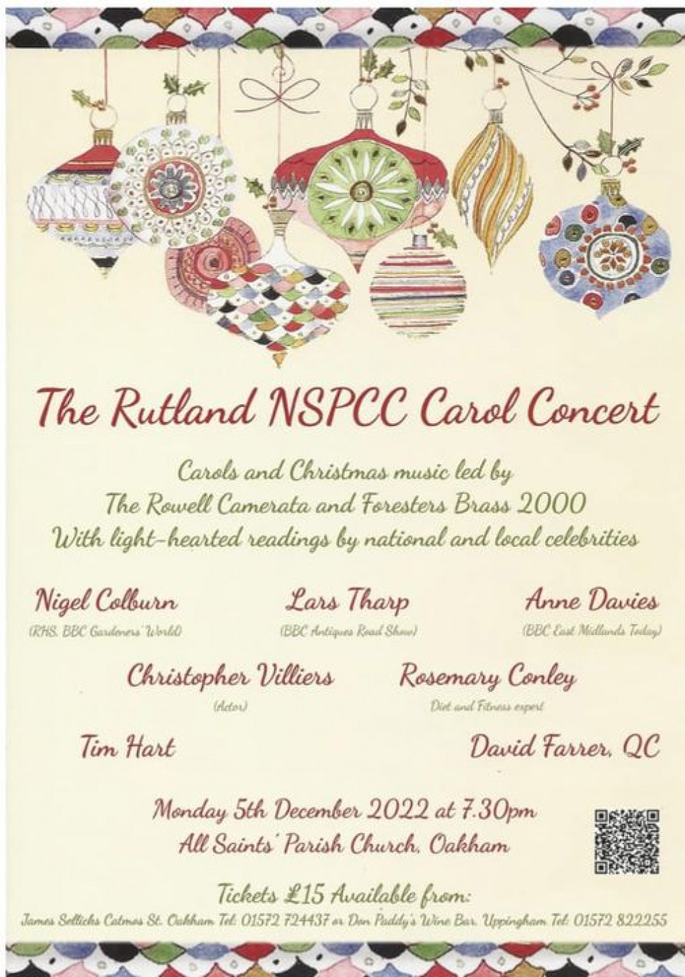 Rutland NSPCC Carol Concert