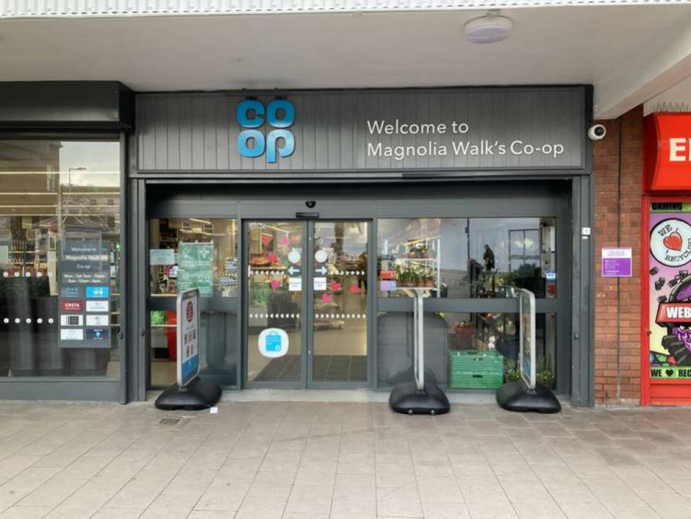 The Co-op store in Magnolia Walk (Nub News/ Will Goddard) The Co-op store in Magnolia Walk (Nub News/ Will Goddard)
