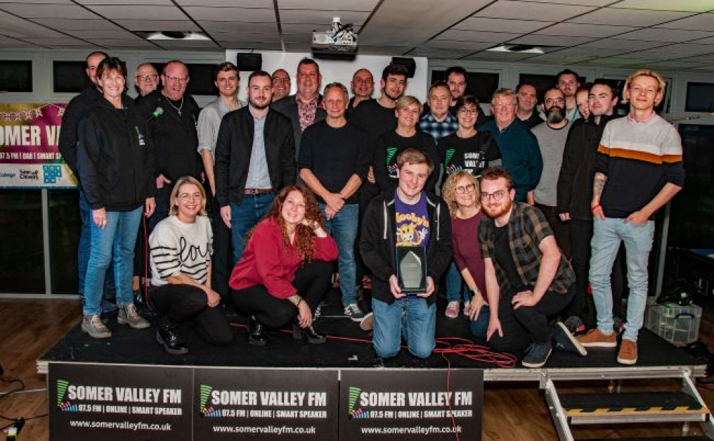 The Somer Valley FM team The Somer Valley FM team