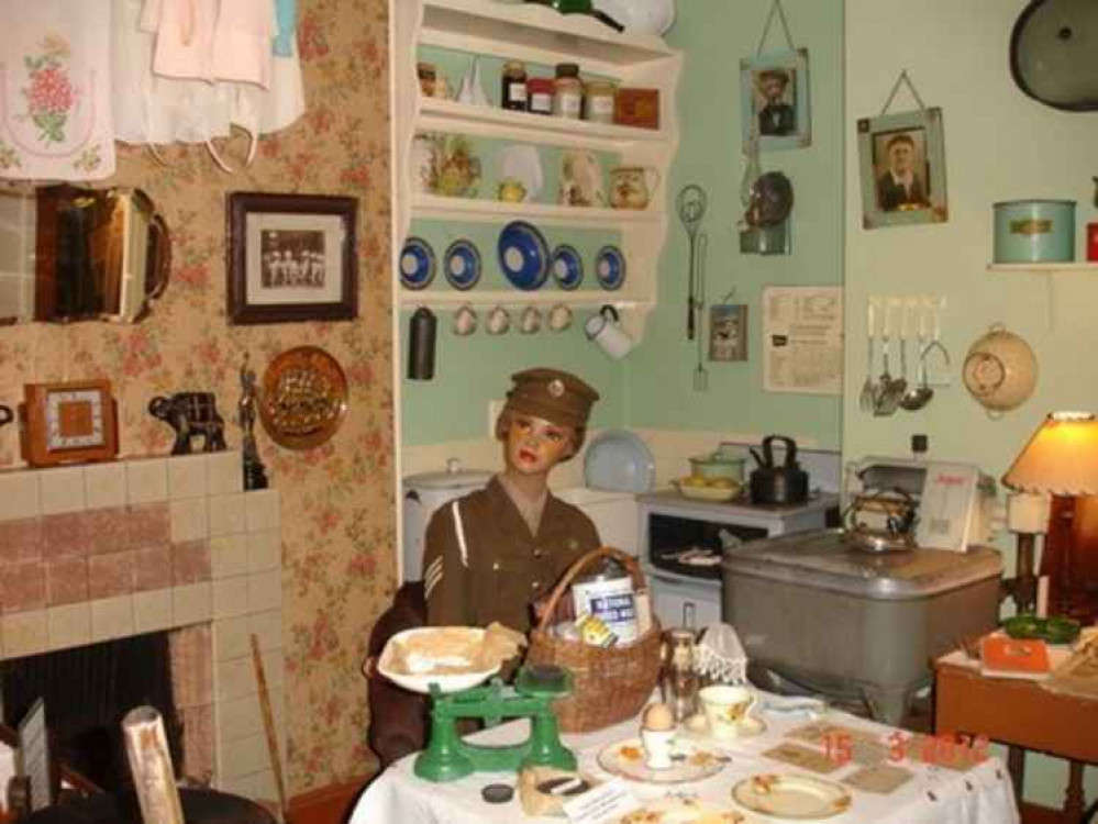 The 1940's room at the Museum in the Park