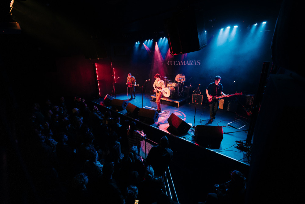 Hucknall band Cucamaras thrilled around 300 fans as they headlined at Rescue Rooms in Nottingham city centre on Thursday night (17 November). Photo Credit: Will Lomas.