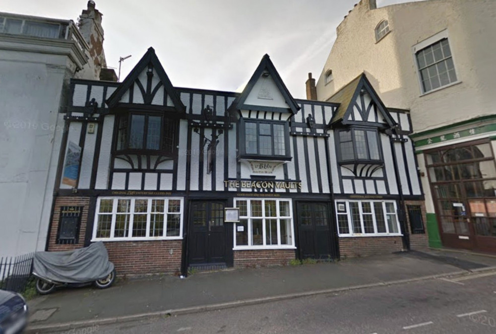 The Beacon Vaults pub, Beacon Hill, Exmouth (Google Maps)