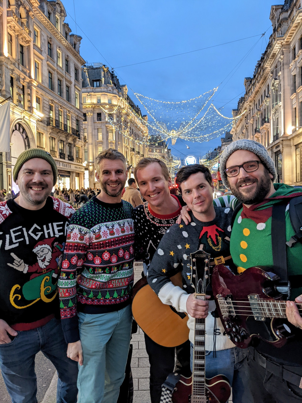 Little Red Ambulance rocking the Christmas look (Image: Little Red Ambulance) 