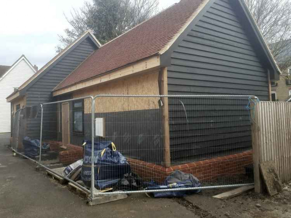 The new property in High Street, Maldon