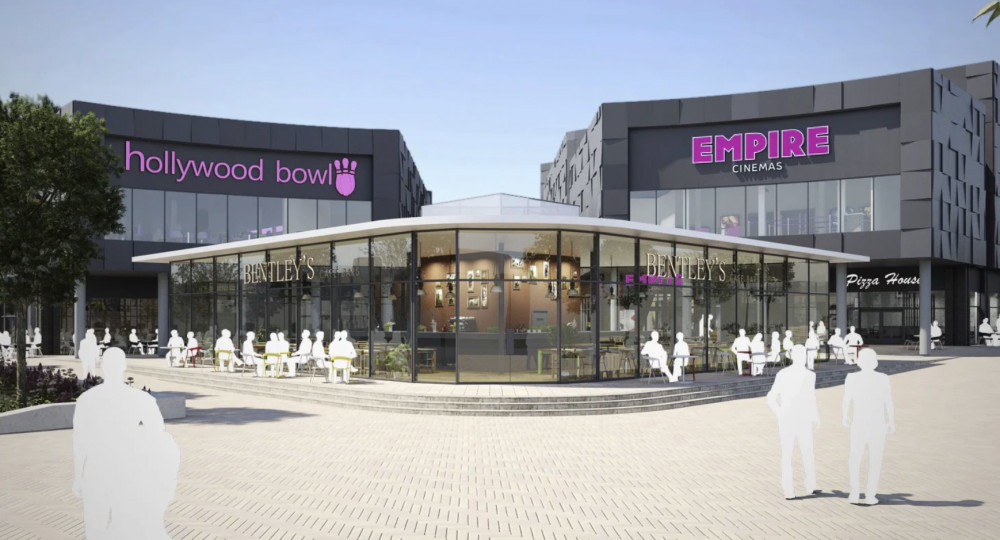 An artist's impression of what the leisure complex could look like. An artist's impression of what the leisure complex could look like.
