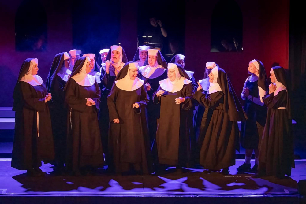 The Nuns in Axminster Musical Theatre's production of Sister Act