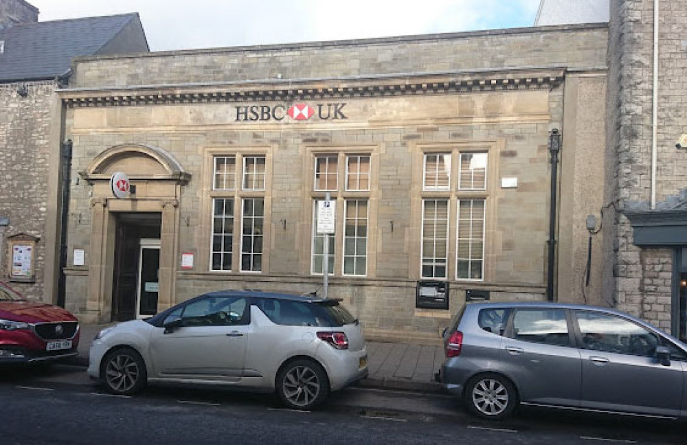 The HSBC branch on High Street