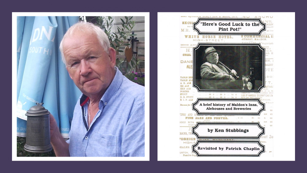 Dr Patrick (pictured left) hopes the book will appeal to anyone interested in Maldon and Heybridge's pubs, as well as Maldon's history in general.