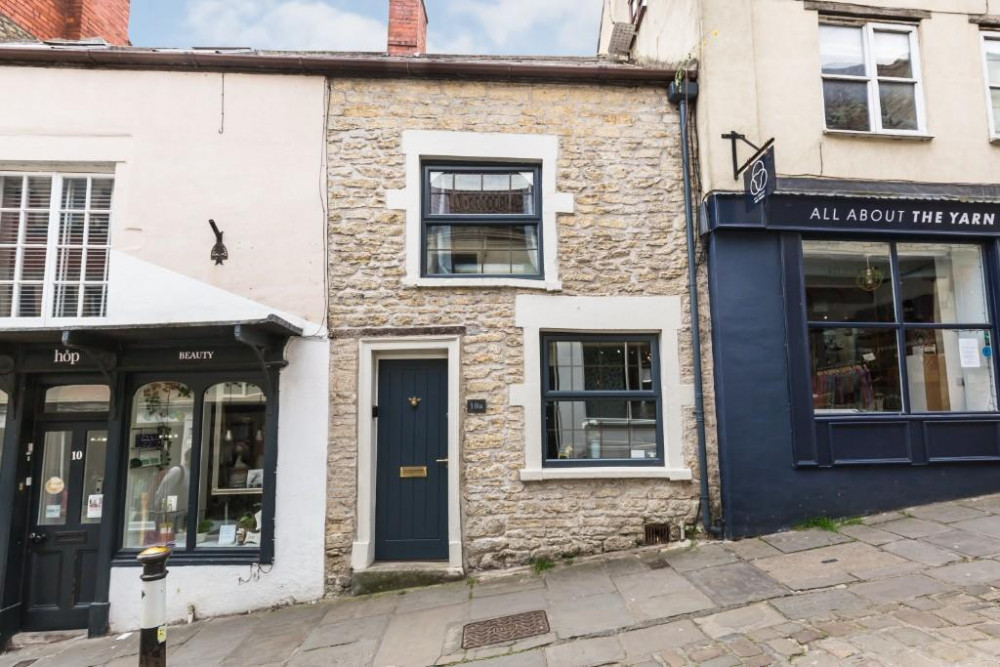 A former bakery cottage for sale on Catherine Hill 