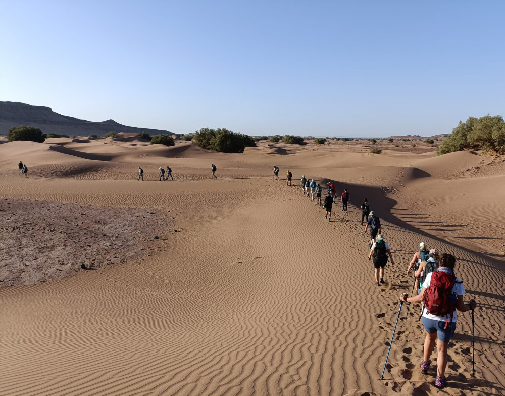 Weldmar Hospicecare Sahara Trek 2022