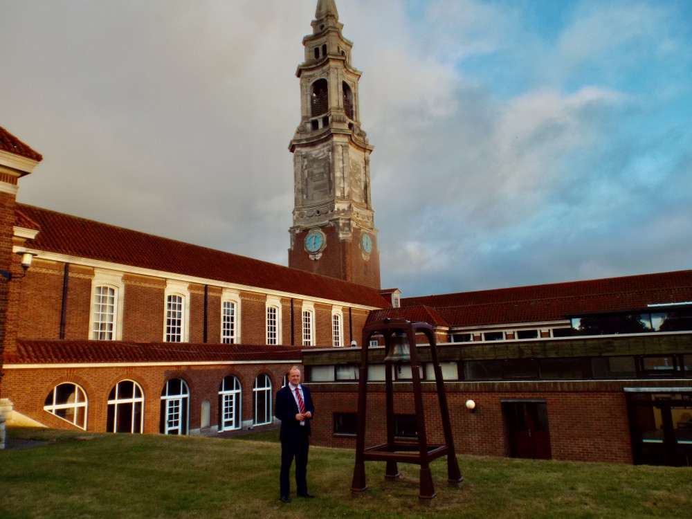 Headmaster Simon Lockyer ready to embrace century of new bursaries (Picture: Nub News)