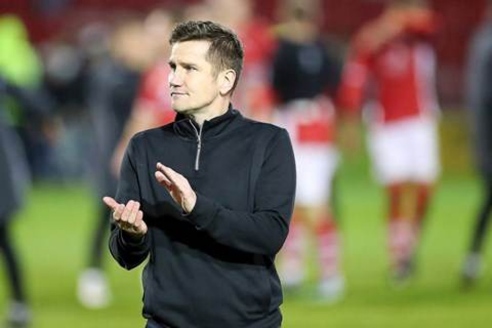 Lee Bell has confirmed Crewe are targeting a new 'striking option' in the 2023 January transfer window (Kevin Warburton).