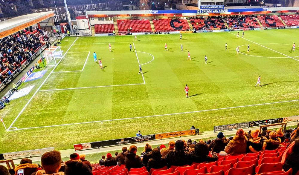 Crewe Alexandra were due to play League Two leaders, Leyton Orient, in a 1pm kick-off on Saturday - December 10 (Ryan Parker).