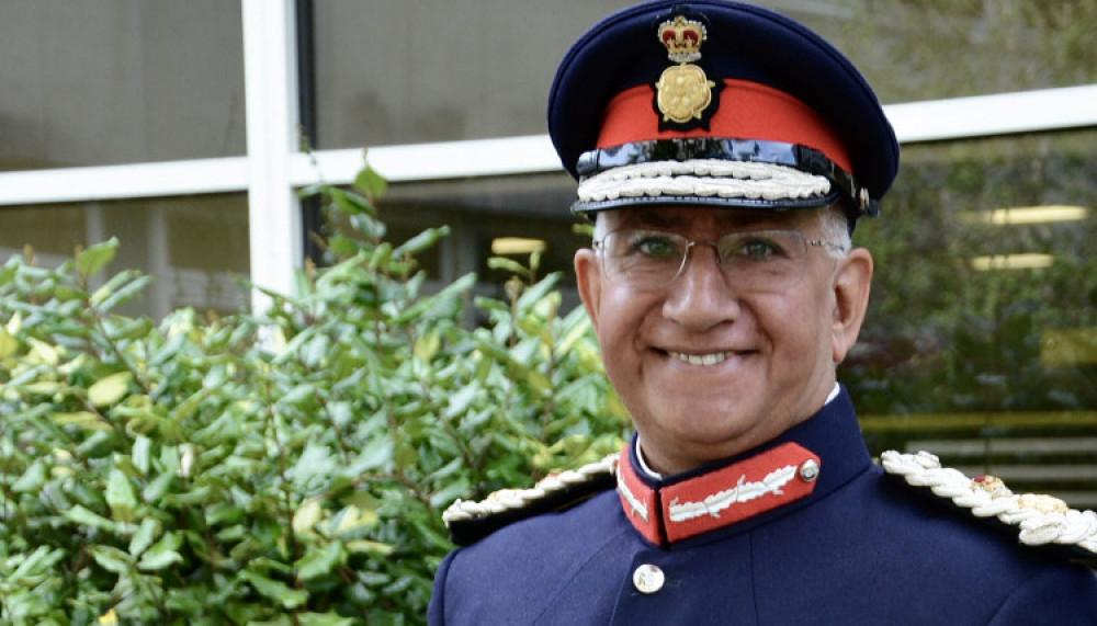 Lord-Lieutenant Mike Kapur OBE Lord-Lieutenant Mike Kapur OBE