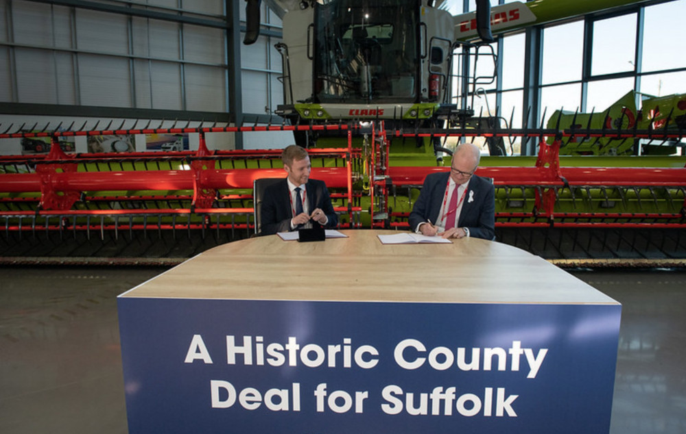 Deal signed without Gove (Picture: Sarah Lucy Brown)