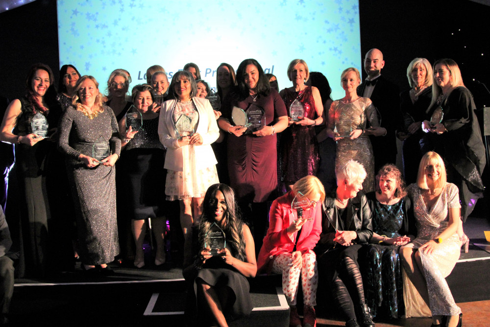 All the winners at the fourth Ladies First Professional Development Awards