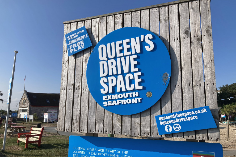 Queen's Drive Space, Exmouth seafront (Nub News/ Will Goddard)