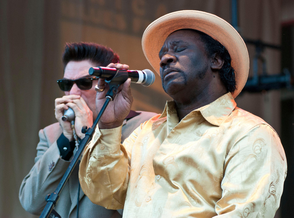 Mud Morganfield (Sidmouth International Jazz and Blues Festival)