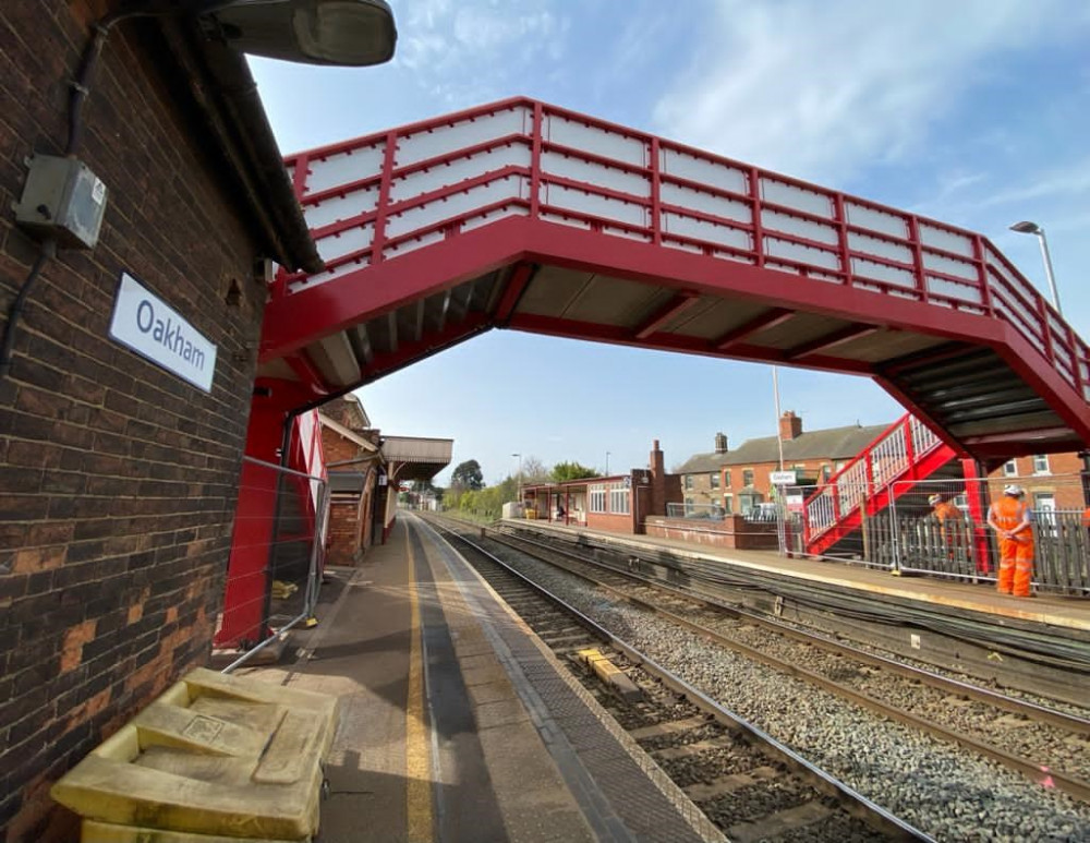 Oakham rail bridge (image courtesy of Network Rail).