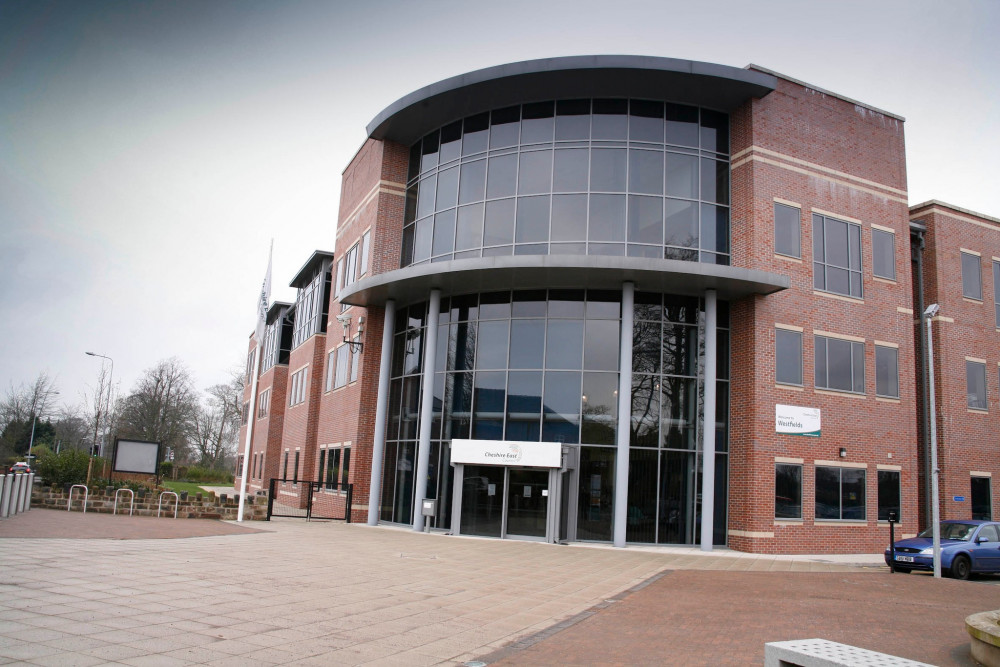 Cheshire East's Sandbach HQ. 