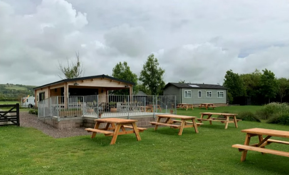 The Charity Farm campsite at Litton Cheney, near Bridport