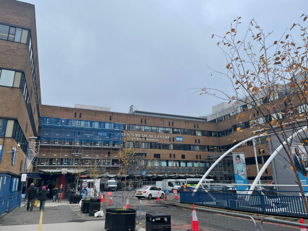 A number of operations have been cancelled after the trust which runs the Queen’s Medical Centre and City Hospital declared a ‘critical incident’. Photo courtesy of LDRS.