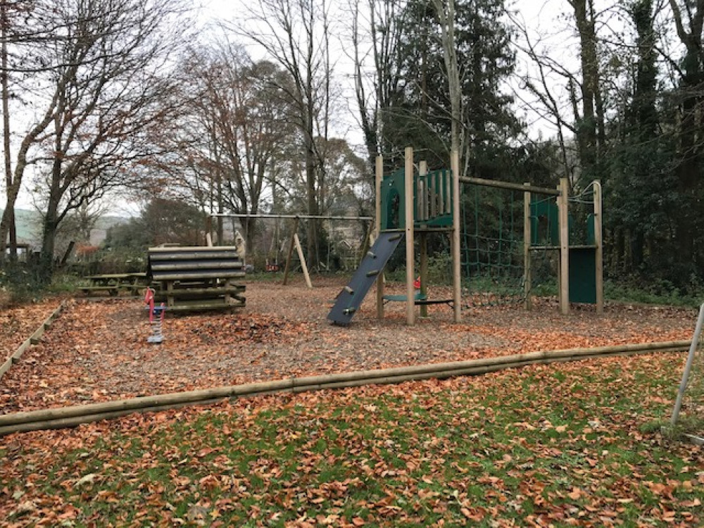 The John Gundry play area inn Upper Waldtich, near Bridport The John Gundry play area inn Upper Waldtich, near Bridport