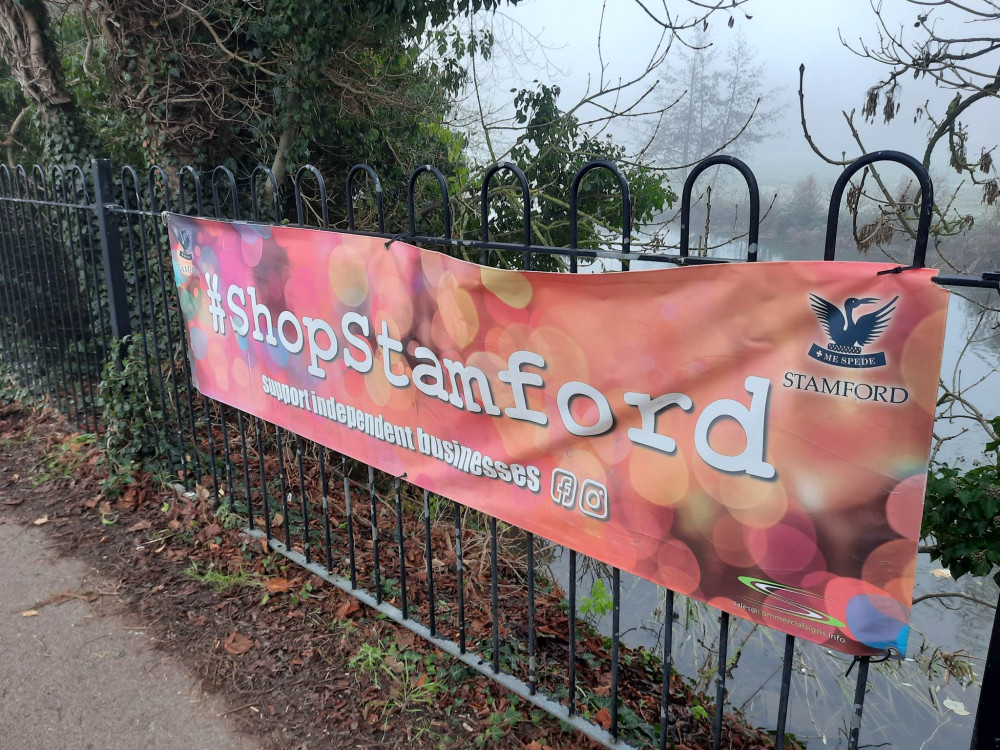 Shop Stamford banner by the River Welland