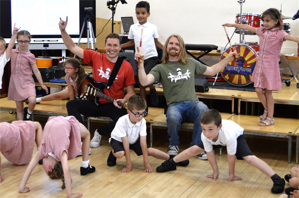 Rocktopus School Workshops