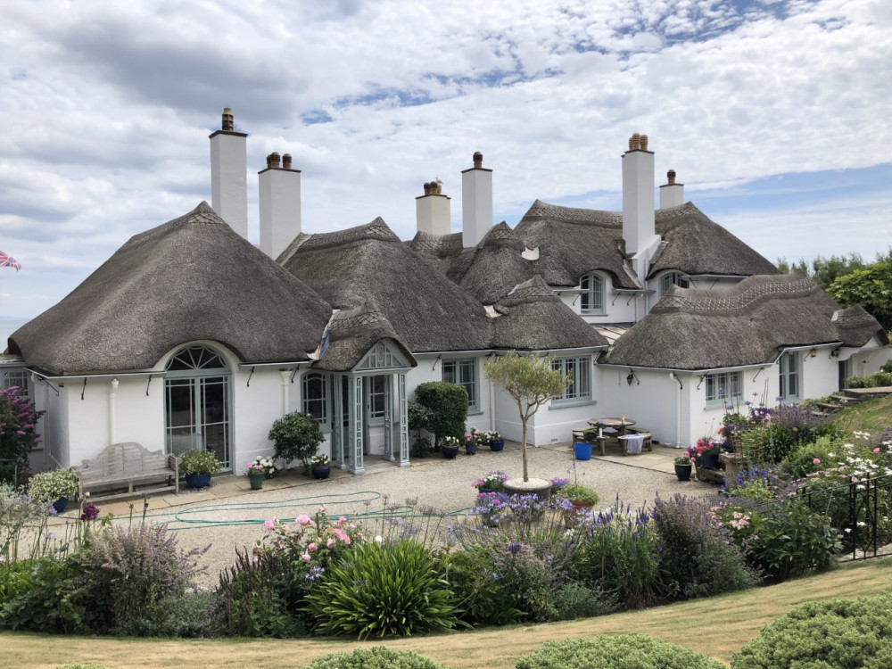 The house at Jacob's Ladder, Sidmouth, which won Actionline the national prize