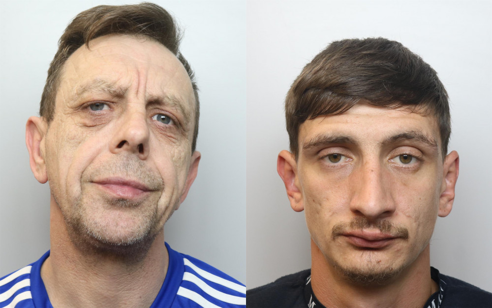 Jason Perry, (left), 49, from Wallshaw Street, Oldham and Connor Lipinski of Gale Court in Rochdale (right). (Image - Cheshire Police) 