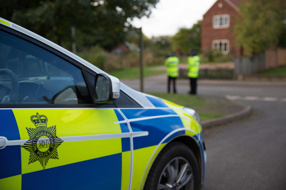 Police arrested five men after responding to reports of a fight in Hucknall in the early hours of Christmas Day morning. Photo courtesy of Nottinghamshire Police.