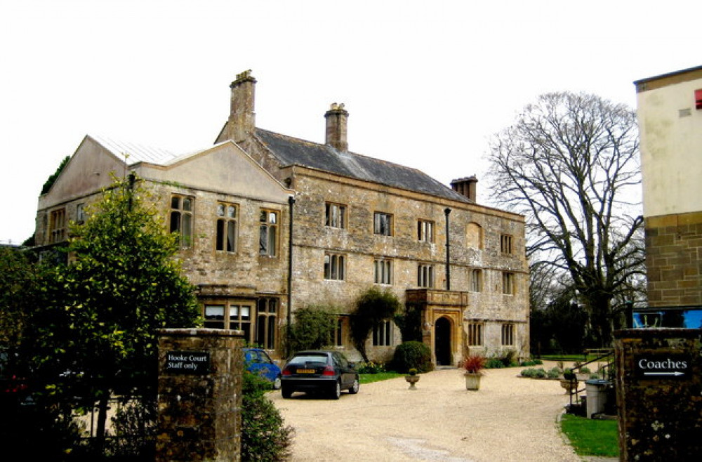 The solar panes will be fitted to then accommodation block - a more modern building on the site for the 17th century former country house