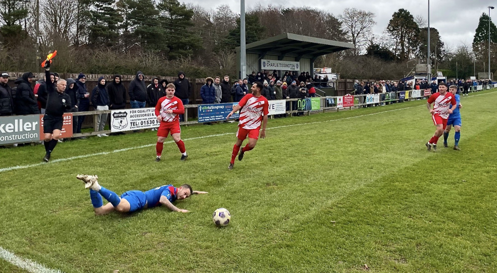 Action from Ashby Ivanhoe's win over Stapenhill on Tuesday