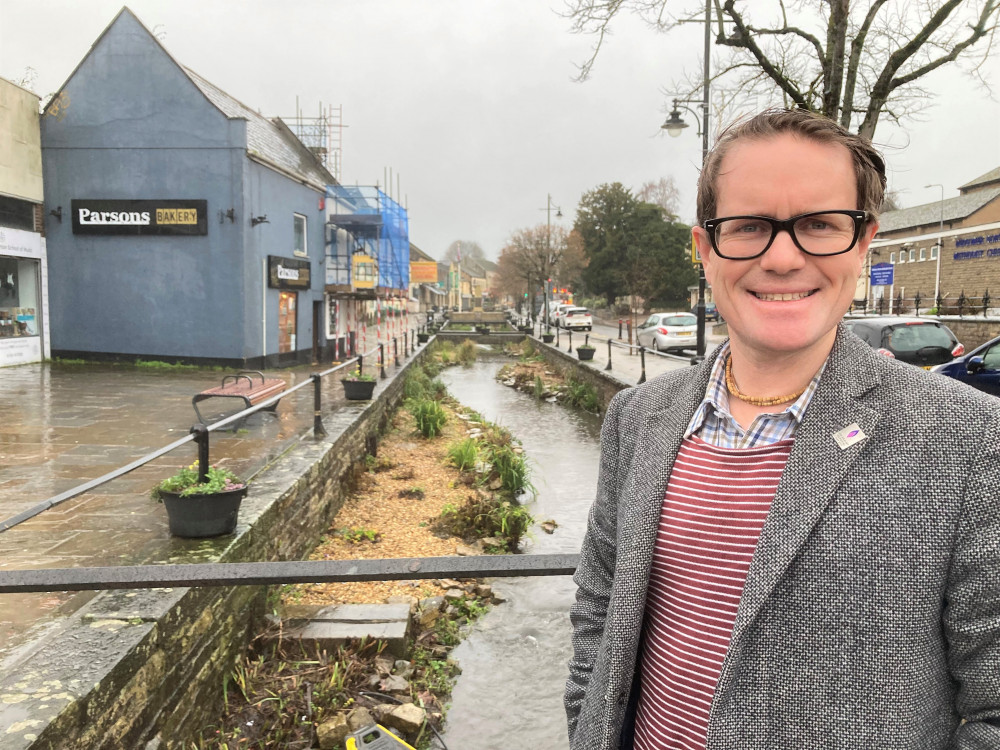 Nathan Hartley in Midsomer Norton where the B&NES Faith Foundation is investing £5,000 in a new interfaith project. Nathan Hartley in Midsomer Norton where the B&NES Faith Foundation is investing £5,000 in a new interfaith project.